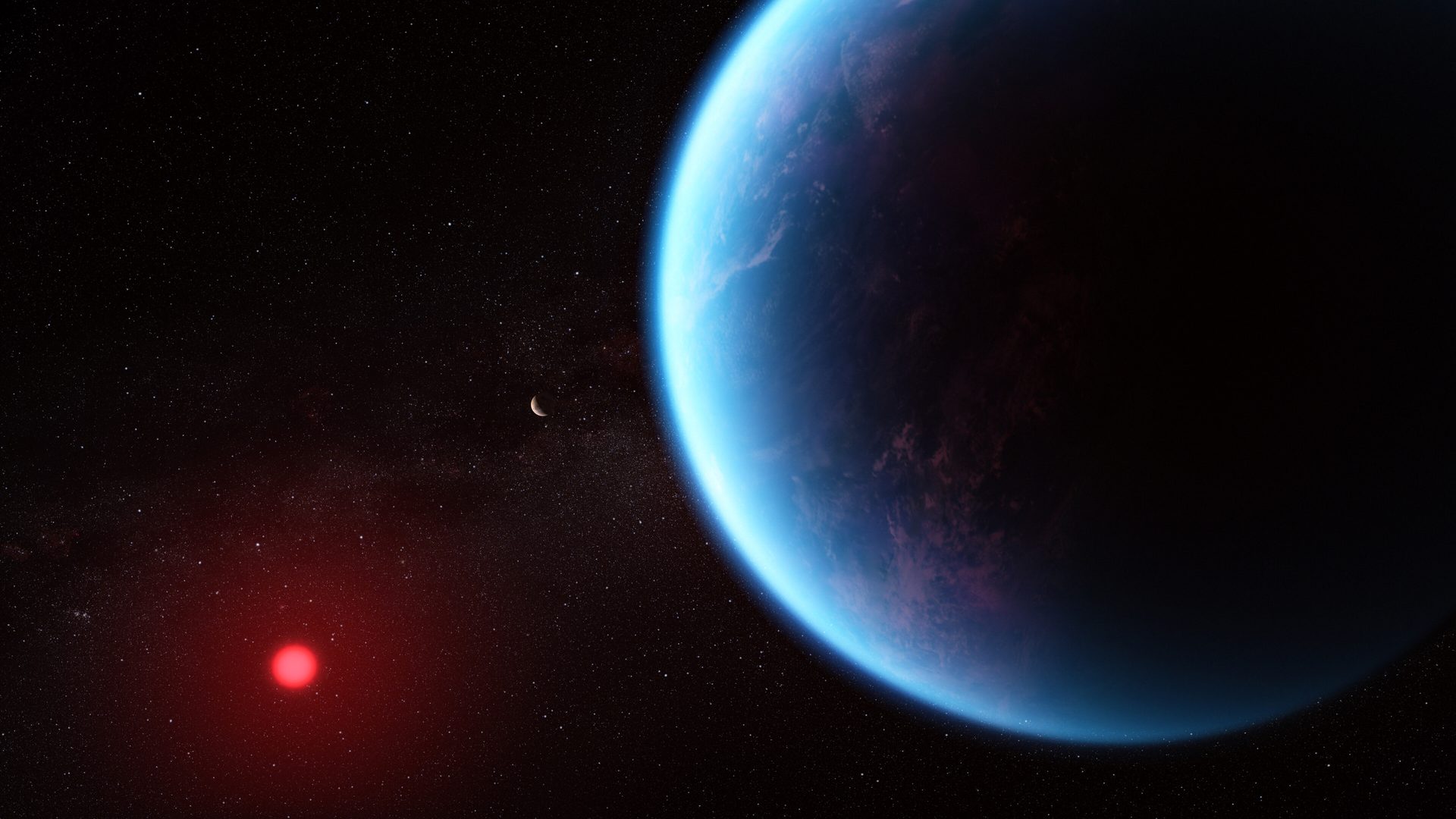 K2-18b artist concept
