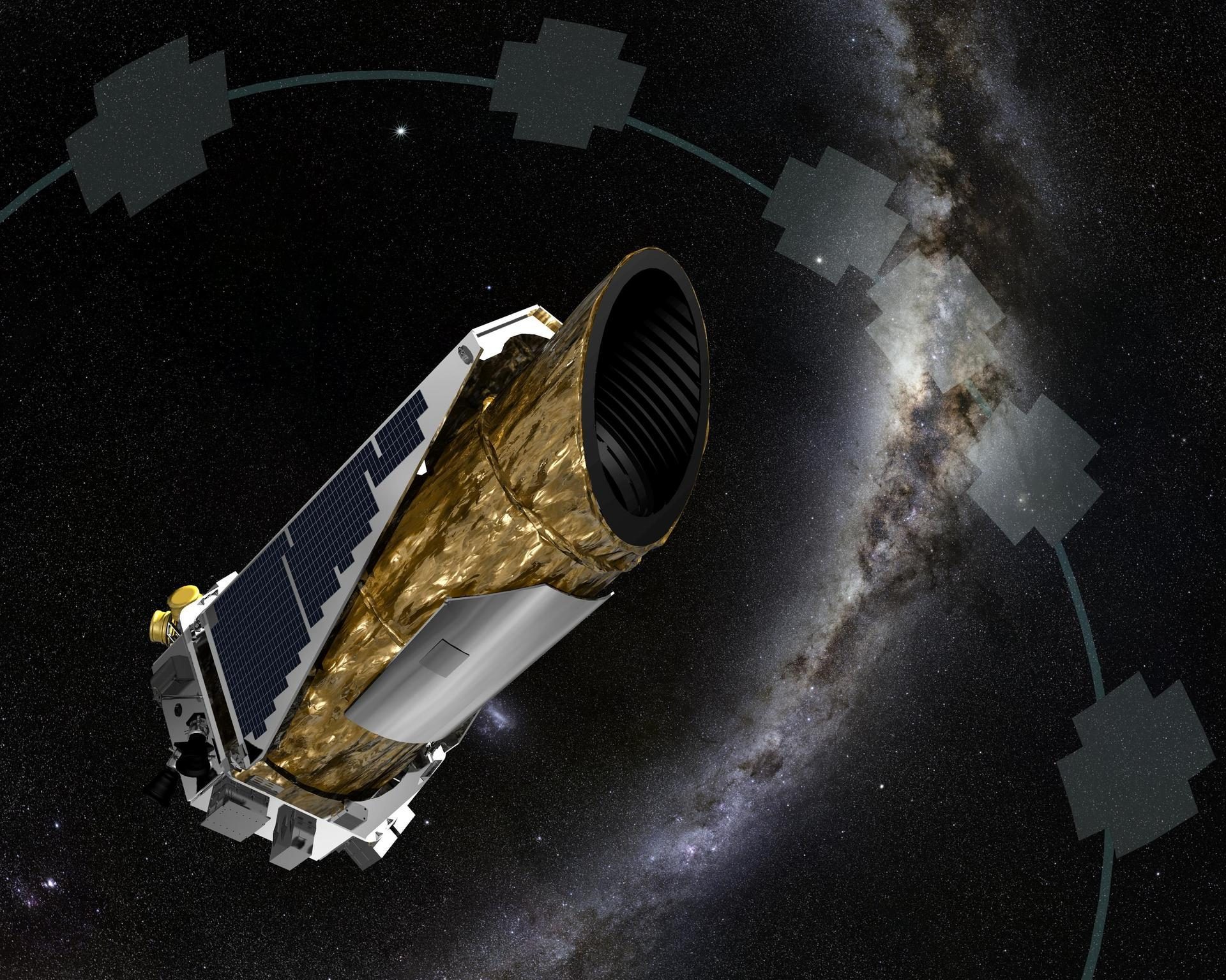 Artist's concept of NASA's reborn Kepler K2 mission